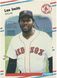1988 Fleer Update Baseball Cards       008      Lee Smith